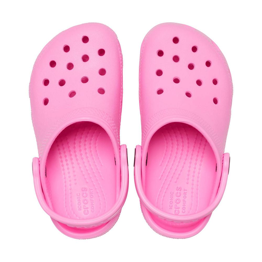 Pink Girls' Crocs Toddler Classic Clogs | NZ 1564RVDW